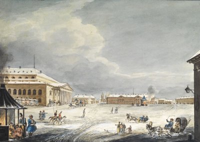 Theater Square St Petersburg by Karl Kollman